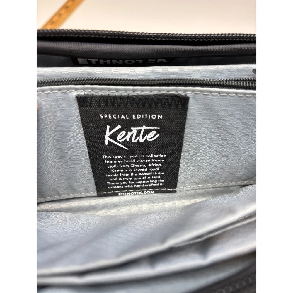 Ethnotek Wallet RFID Blocker Kente Artisan Fabric Accordian Wristlet - Picture 5 of 9